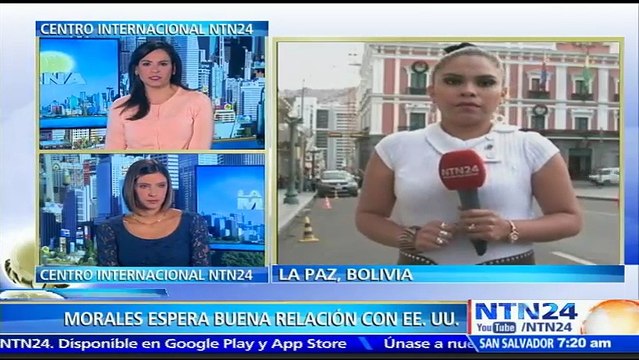 Gobierno boliviano quiere mantener buenas relaciones con todos los países del mundo sin la intromisión de EE. UU.