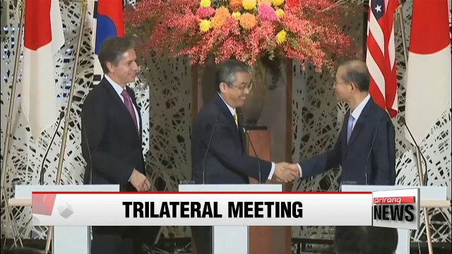 Vice foreign ministers of S. Korea, U.S., Japan to meet in Washington Thursday