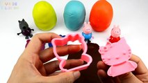 Play Doh Surprise Eggs Glitter Play Dough Balls With Hello Kitty Molds