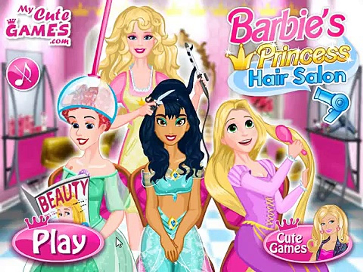 Barbie Princess Salon Sweden, SAVE 42% 