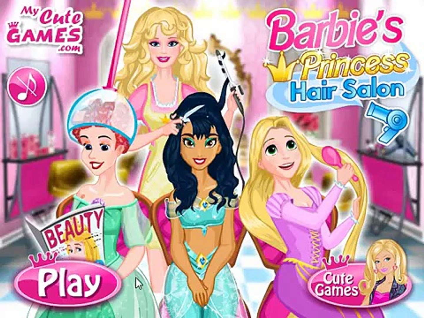 barbie game barbie cartoon