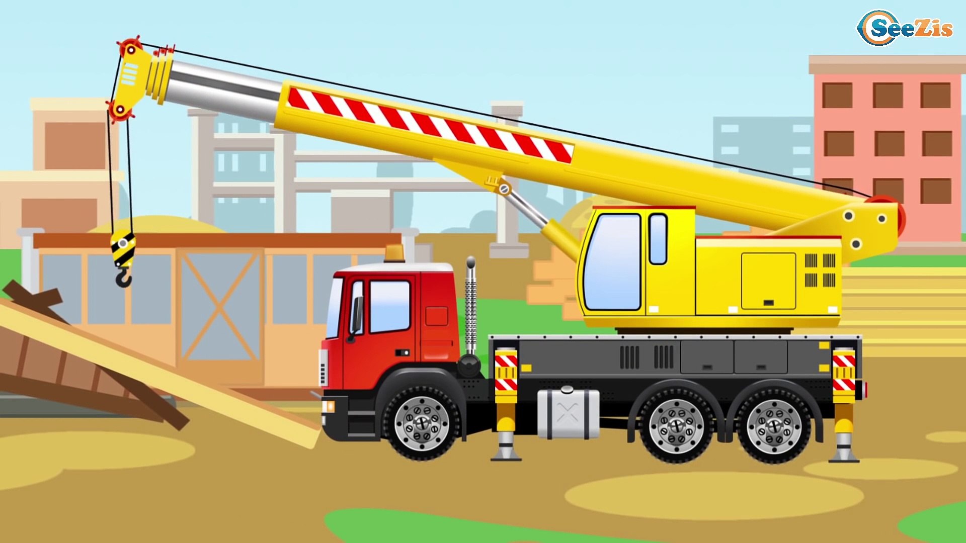 The Yellow Truck and Excavator - Little Cars & Trucks Construction Cartoons  for children – Видео Dailymotion