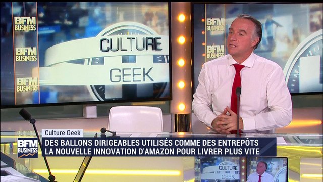 Amazon imagine des entrepôts volants pour livrer plus vite