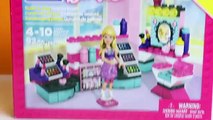 Barbie Megabloks Build n Play Beauty Kiosk Barbie Building Toys Quiosco de Belleza Mega Bloks
