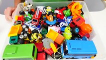 Toy Cars Circus - BOX OF TOYS - Who is FASTEST_ (Speed Time Trials) Toy Cars. Videos for Kids