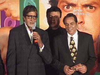 Amitabh: 'Dharmendra's 75, wish him 75 more years in industry!'
