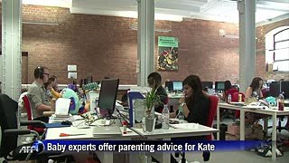 Baby experts offer parenting advice for Kate