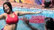 Om Swami DANCES Monalisa In Bikini In Swimming Pool Bigg Boss 10-- 2nd Jan 2017