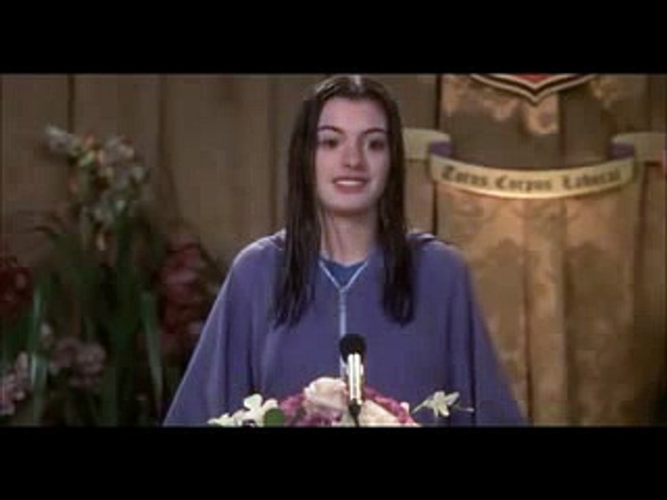 better use of time will be to care seven billion citizens of world - ending speech - princess diaries 2001