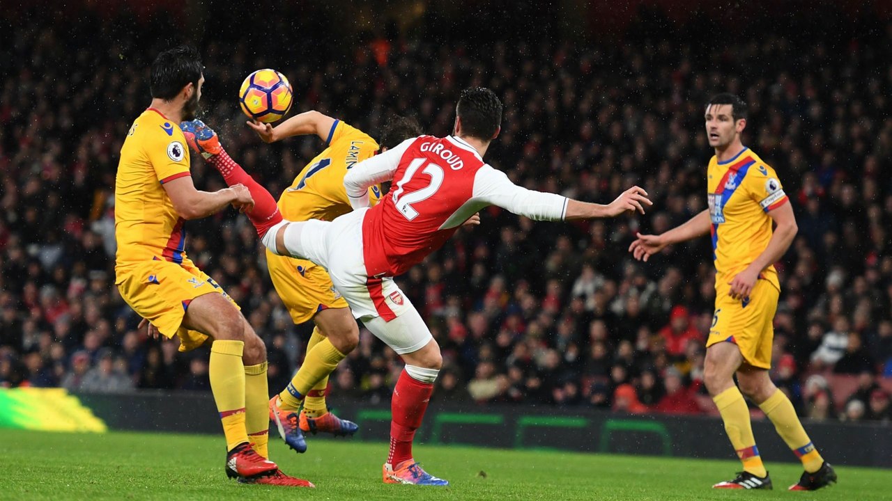 SEPAKBOLA: Premier League: Giroud Mencetak Gol-gol Penting - Wenger