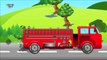 Firetruck Car Wash | Car Wash | Fire trucks responding | Construction game | Cartoons for children