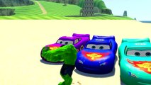 Nursery Rhymes Disney cars Lightning McQueen & Hulk Childrens Songs