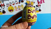 Unboxing Surprise Eggs !! Kinder Little Mole Cars Dinsey Pixar Bon Bon Opening new