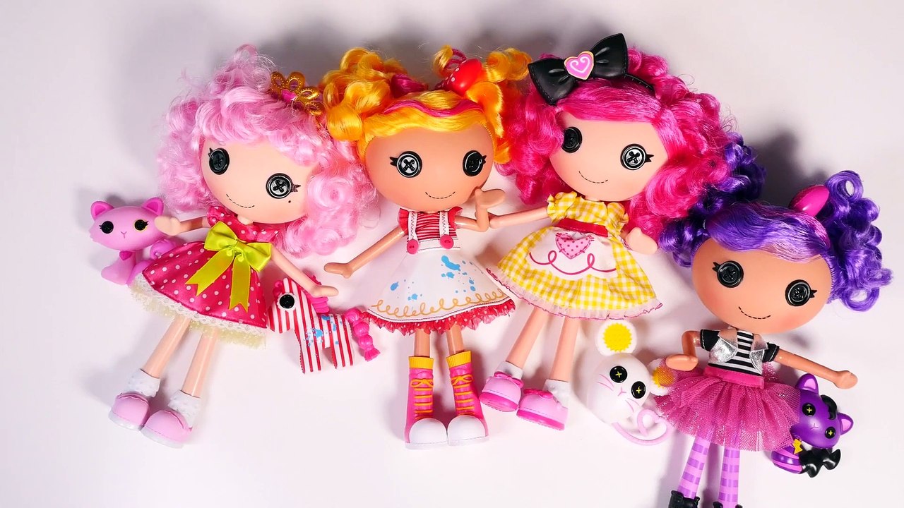 "We're Lalaloopsy" Dolls with Real Hair! Netflix Series Premiere (Storm E. Sky, Jewel Sparkles)