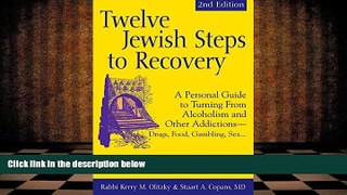 PDF  Twelve Jewish Steps to Recovery 2/E: A Personal Guide to Turning From Alcoholism and Other