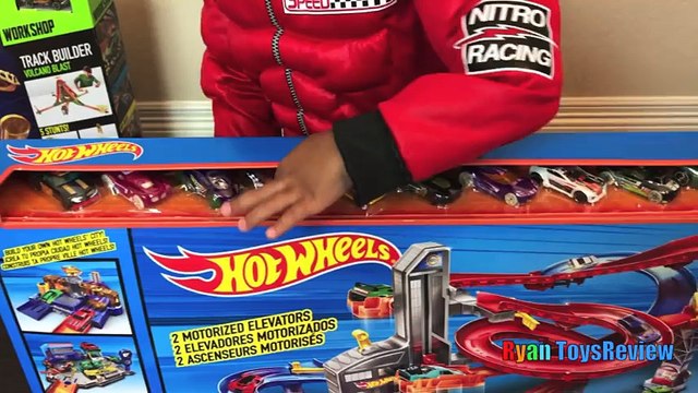 150 Cars Toys GIANT EGG HOT WHEELS Surprise Toys Opening Disney Cars Kids Video Ryan ToysReview