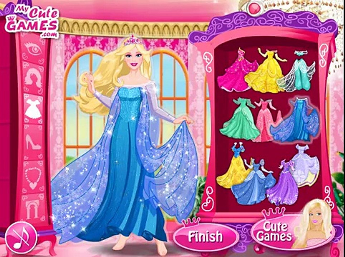 disney barbie games