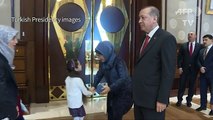 Syrian girl blogger, 7, meets Erdogan after evacuation