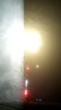 Spectacle pyrotechnique du Nouvel An 2017 - Villemuzard - Lorges (41)