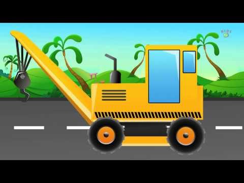 Kids Channel Lifting truck | Construction Vehicles