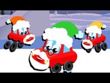 Little Red Car | five fat Santas | Christmas special for kids