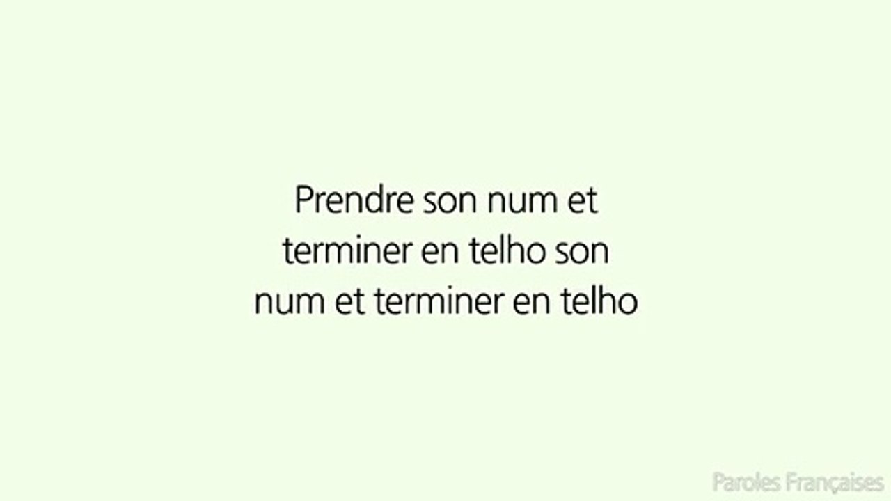 NOAH LUNSI - WARYO (PAROLES⁄LYRICS)