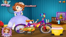 Sofia The First Bicycle Repair | Best Game for Little Girls - Baby Games To Play