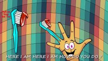 Tooth Brush Finger Family | Daddy Finger | Nursery Rhyme | My Kids Songs And Toys