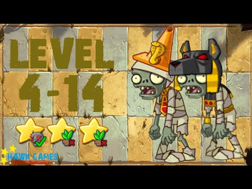 [v1.0.81+] Plants vs. Zombies: All Stars - Ancient Egypt Level 4-14 [4K 60FPS]