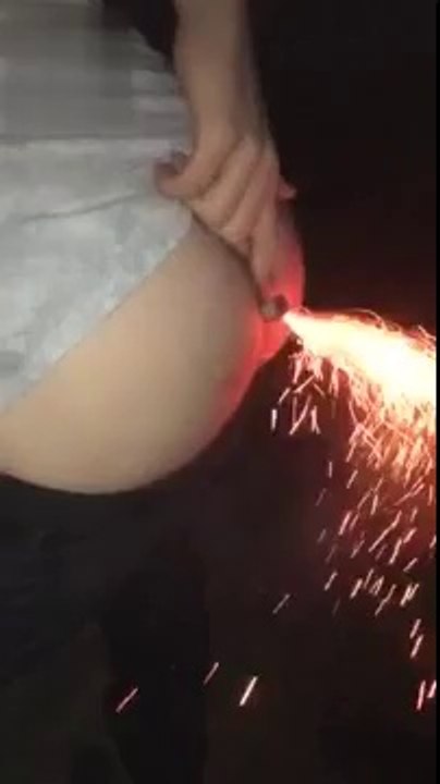 Firecrackers in the butt? Yes, why not?