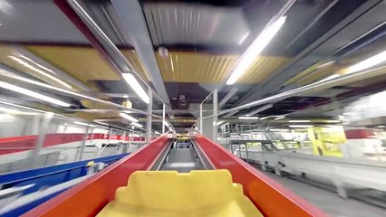 C'est ce qui se passe avec vos bagages enregistrés à l'aéroport.