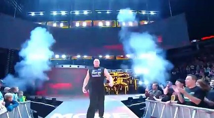 WWE 2017 Brock Lesnar vs Goldberg Full HD Goldberg return