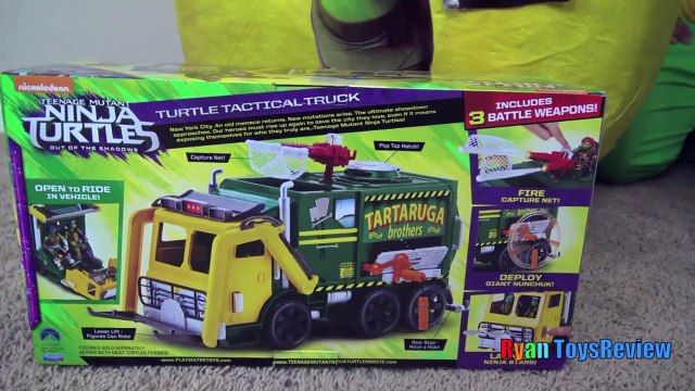Giant Egg Surprise Opening Ninja Turtles Out of the Shadows Toys Kids Video Ryan T