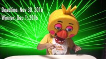 KIDS COOKING: DIY Five Nights at Freddys: CHICAS PIZZA, Foxy, SpringBonnie, Freddy   GIVEAWAY!