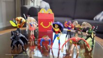 Top of Happy Meal DC Super Hero Girls Justice League McDonalds Toys Commercial 2016