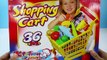 GROCERY SHOPPING CART Play Set - Supermarket Pretend Play Food Milk Fruits Fish