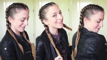 Braided Combo Pigtail Hairstyle | Braidsandstyles12