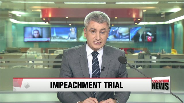 Constitutional Court to hold first hearing on President Park's impeachment motion