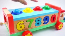 Best Preschool Learning for Kids- Learning Colors & Couting Tow Truck Wooden Toy Educational Video
