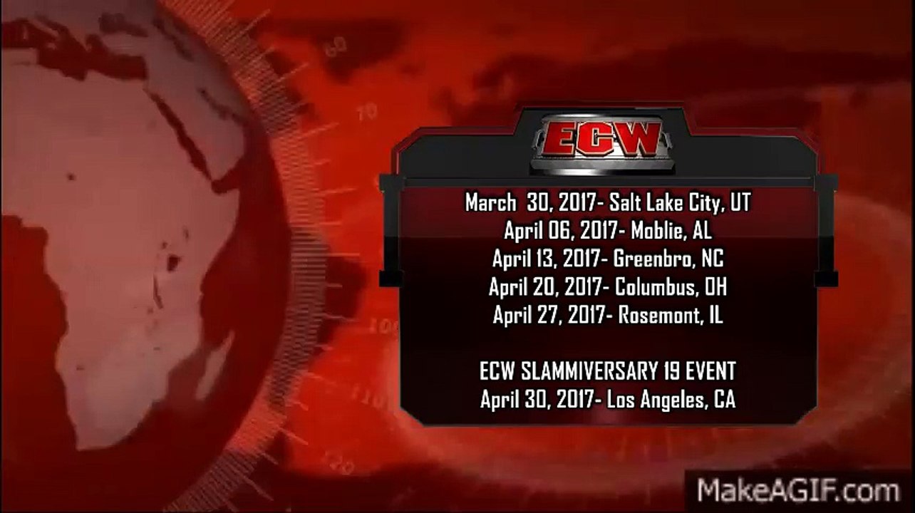 ECW Figure Wrestling Event for 2017