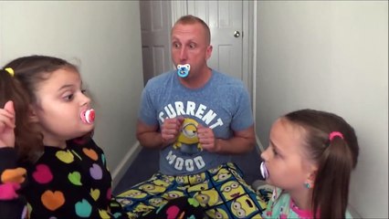 Bad Baby Victoria vs Hungry Vacuum Part 2 Annabelle Freak Daddy Toy Freaks-2OX-F