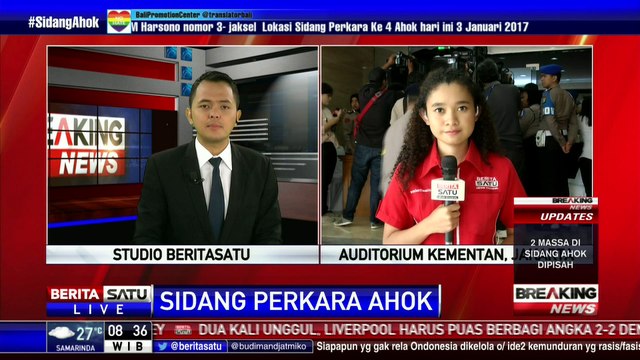 Breaking News: Sidang Ahok Agendakan Pemeriksaan 6 Saksi