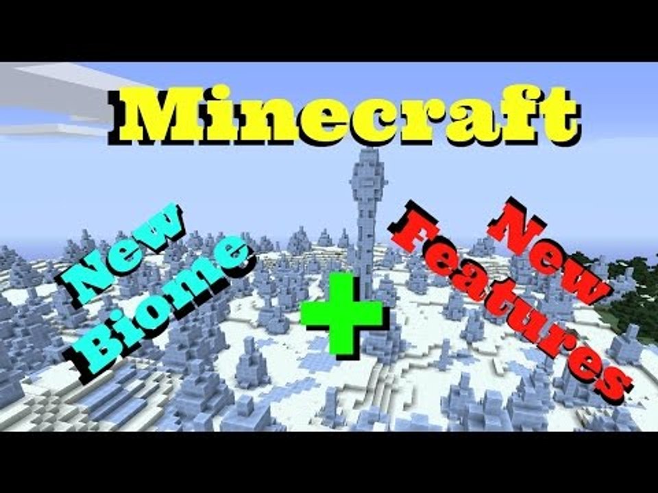 Minecraft PS3 PS4 Xbox1 Xbox360 New Biome + Features