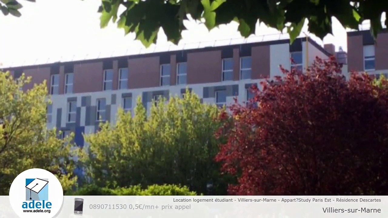 Location logement étudiant - Villiers-sur-Marne - Appart?Study Paris Est - Résidence Descartes