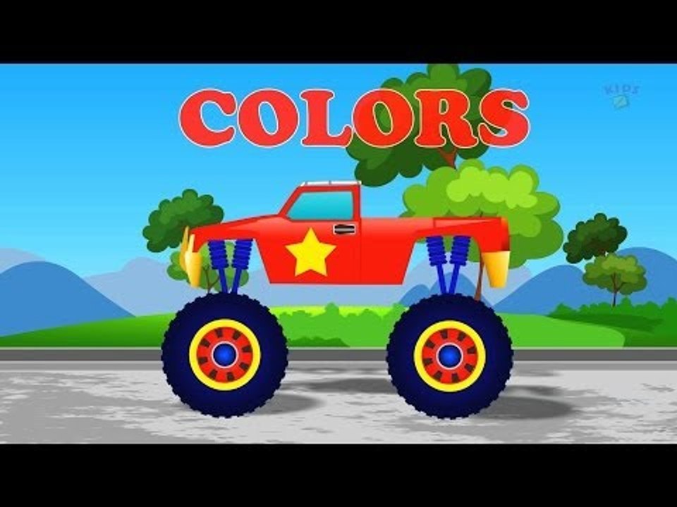 Kids channel Monster Truck Colors - video Dailymotion