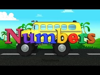 Monster Truck Numbers | Learn Numbers