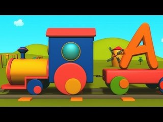 Alphabet Train | ABC Song for Kids | Learn ABC Song