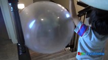 Glow Wubble Bubble Ball Family Fun Playtime with GIANT BALL Marvel Super