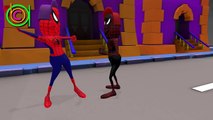 Spider-man Super-man Finger Family Plus More | Cartoon SuperHero Rhymes Songs Collection