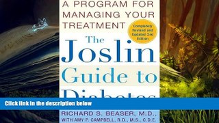 Audiobook  The Joslin Guide to Diabetes: A Program for Managing Your Treatment (Fireside Books